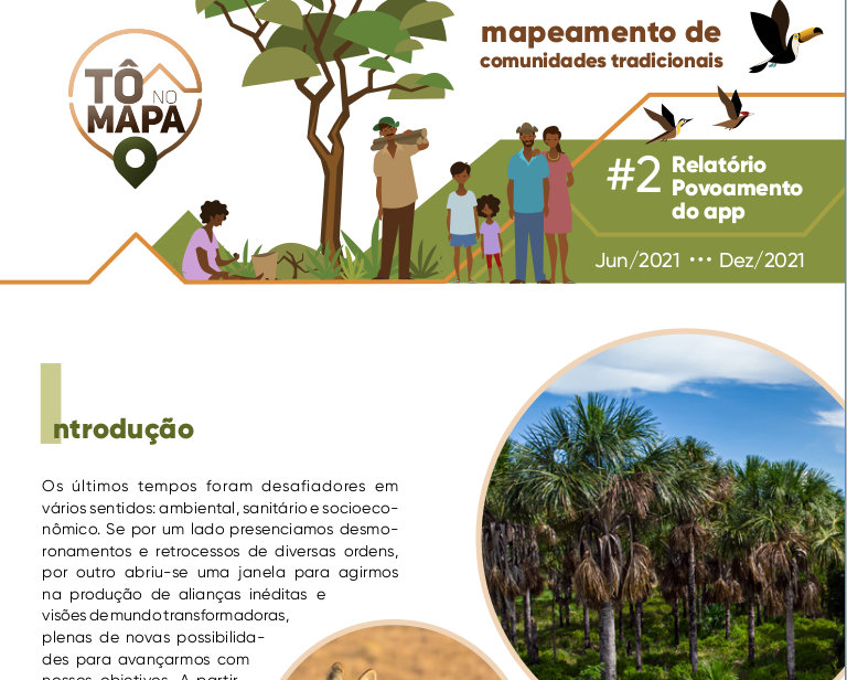 2º Relatório de uso do App Tô no Mapa - Português